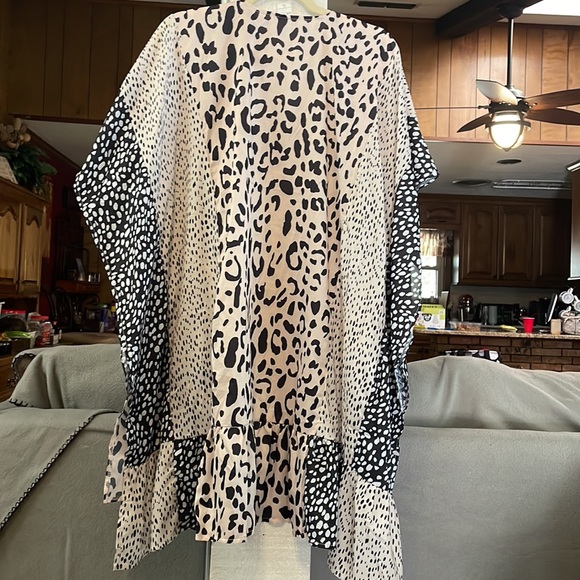 J. C. Fashion Lightweight Spring Coverup Jacket Size L - Picture 6 of 7